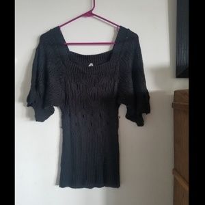 MAX Knitted Black Top